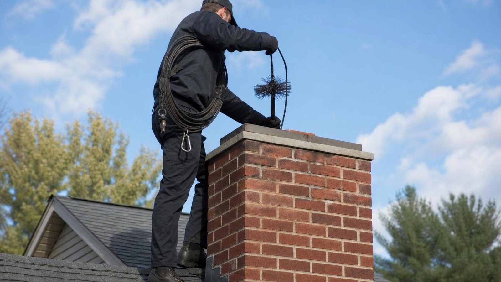 Practical chimney sweep & inspection in Irving